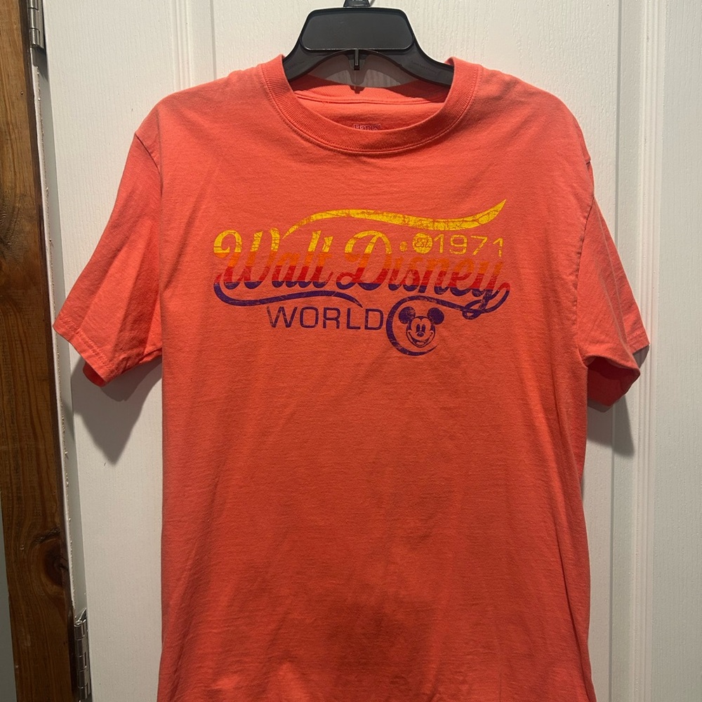 Disney 1971 Hanes Coral T-Shirt SKU 604